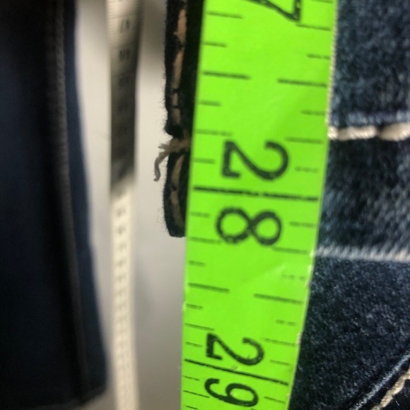 Womens Embroidered Seven Jeans. 34/28. Slim. - Picture 6 of 9